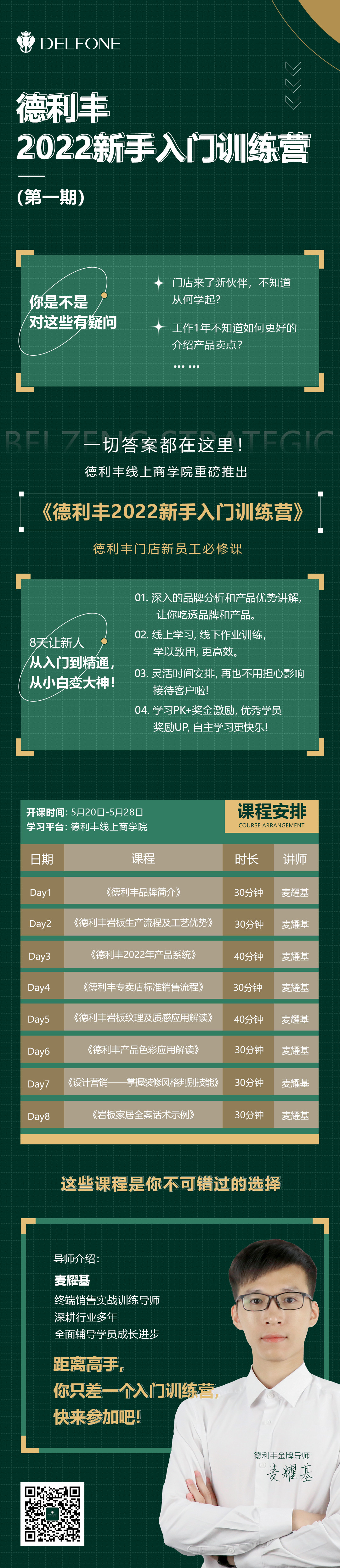 德利豐2022新手入門訓(xùn)練營(yíng)開(kāi)課啦！(圖1)
