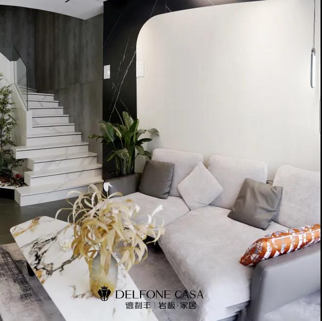 探店速遞 | 德利豐滕州巖板展館，呈現(xiàn)獨(dú)特空間美感(圖1)