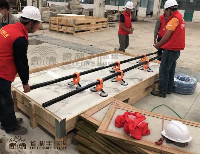 【揭秘】德利豐大巖板鋪貼視頻花絮，速速圍觀(圖14)