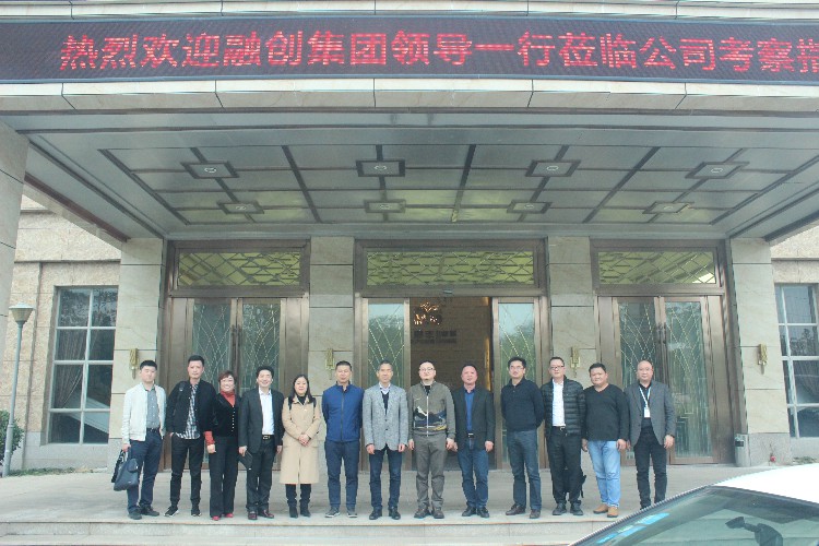 融創(chuàng)集團(tuán)領(lǐng)導(dǎo)一行到金牌企業(yè)參觀考察，共謀合(圖1)